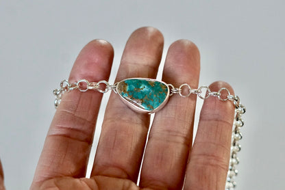 Turquoise Choker Necklace (Royston)