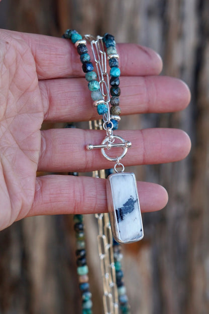 Metolius Necklace (chrysocolla)