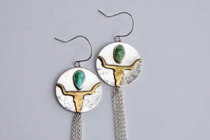 Longhorn Earrings #3