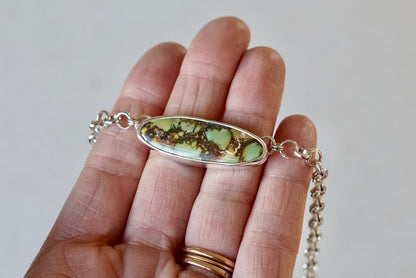 Turquoise Choker Necklace (Yungai)