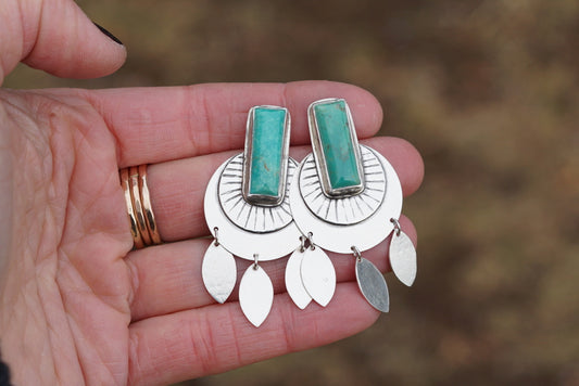 Wanderer Stud Earrings (Kingman)