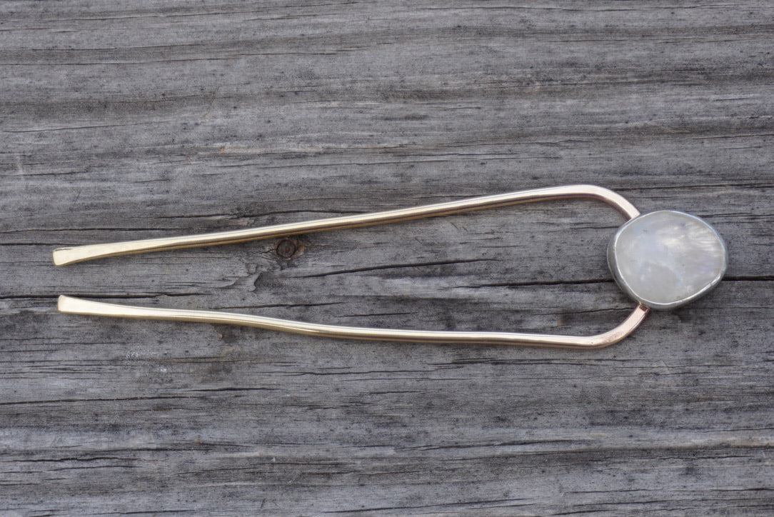 Hair Fork (Moonstone)
