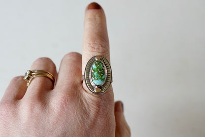 Small Sundial Ring (size 7)
