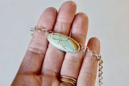 Turquoise Choker Necklace (Yungai)