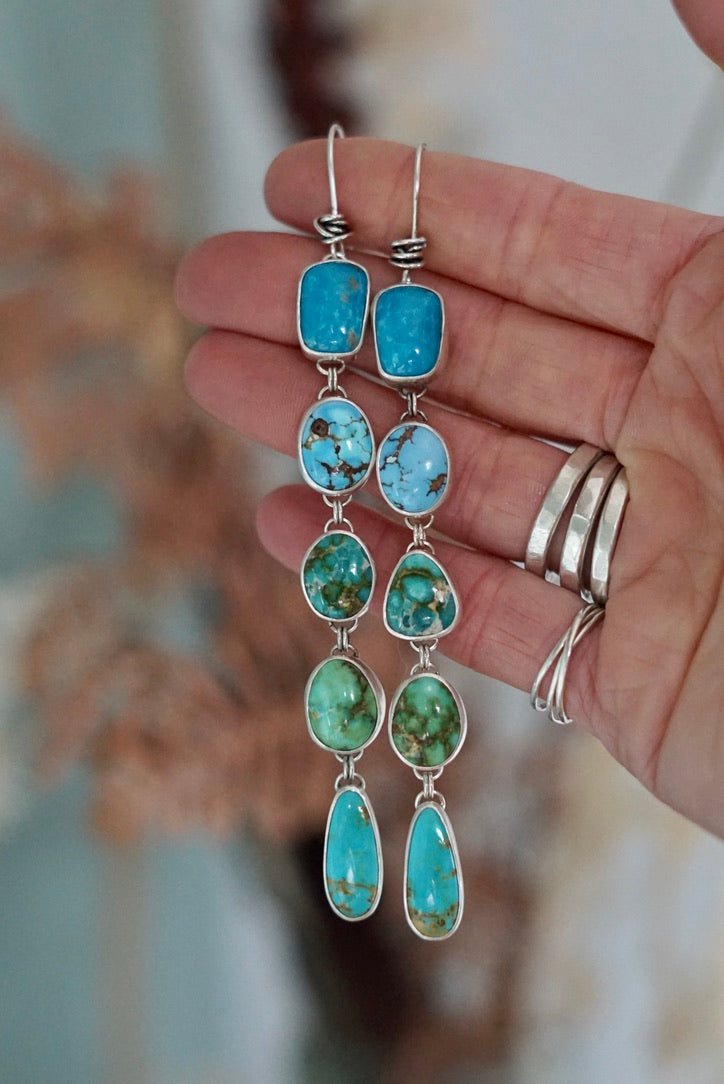 Cascade Statement Earring