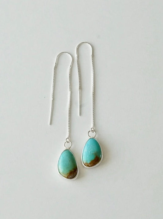 Turquoise Threader Earring (Royston)