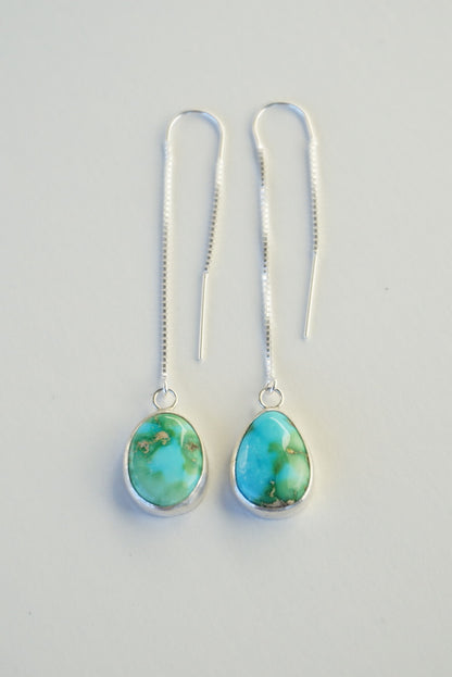 Turquoise Threader Earring (Turquoise Mountain)