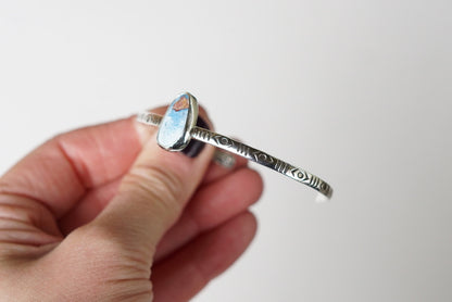 Stamped Cuff Bracelet (Golden Hill)