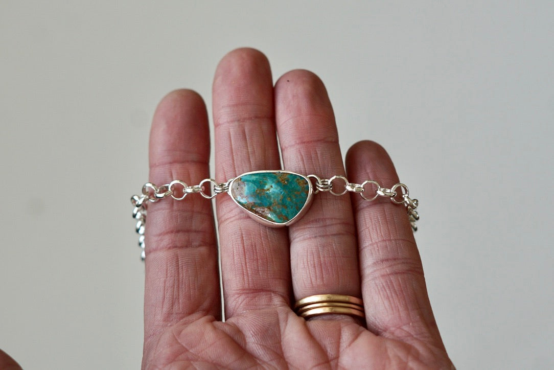 Turquoise Choker Necklace (Royston)