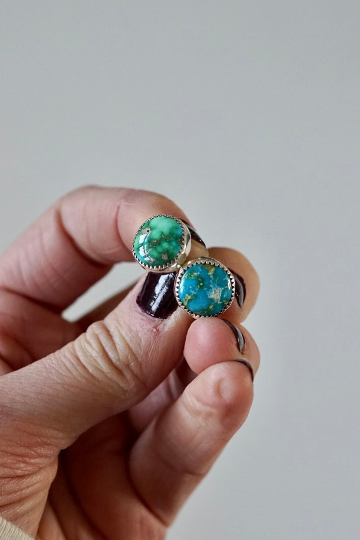 Stud Earrings (Turquoise Mountain)