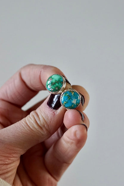 Stud Earrings (Turquoise Mountain)