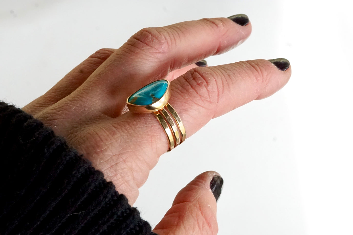 Gold Filled Stacker Ring (Size 8)