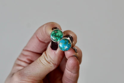 Stud Earrings (Turquoise Mountain)