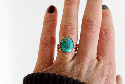 Gold Filled Stacker Ring (Size 6.5)