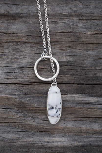 Lariat Necklace (White Buffalo)