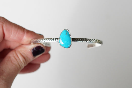 Stamped Cuff Bracelet (Royston)