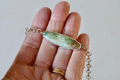 Turquoise Choker Necklace (Yungai)
