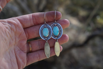 Sundial Earring (Sleeping Beauty)
