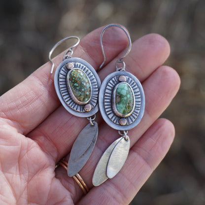 Sundial Earring (Sonoran Gold)