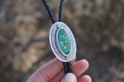 Sundial Bolo Tie (Sonoran Gold)