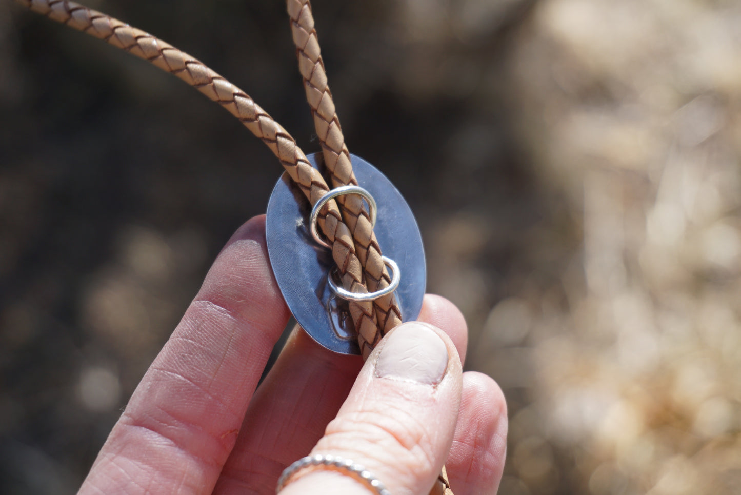 Sundial Bolo Tie (Kingman)