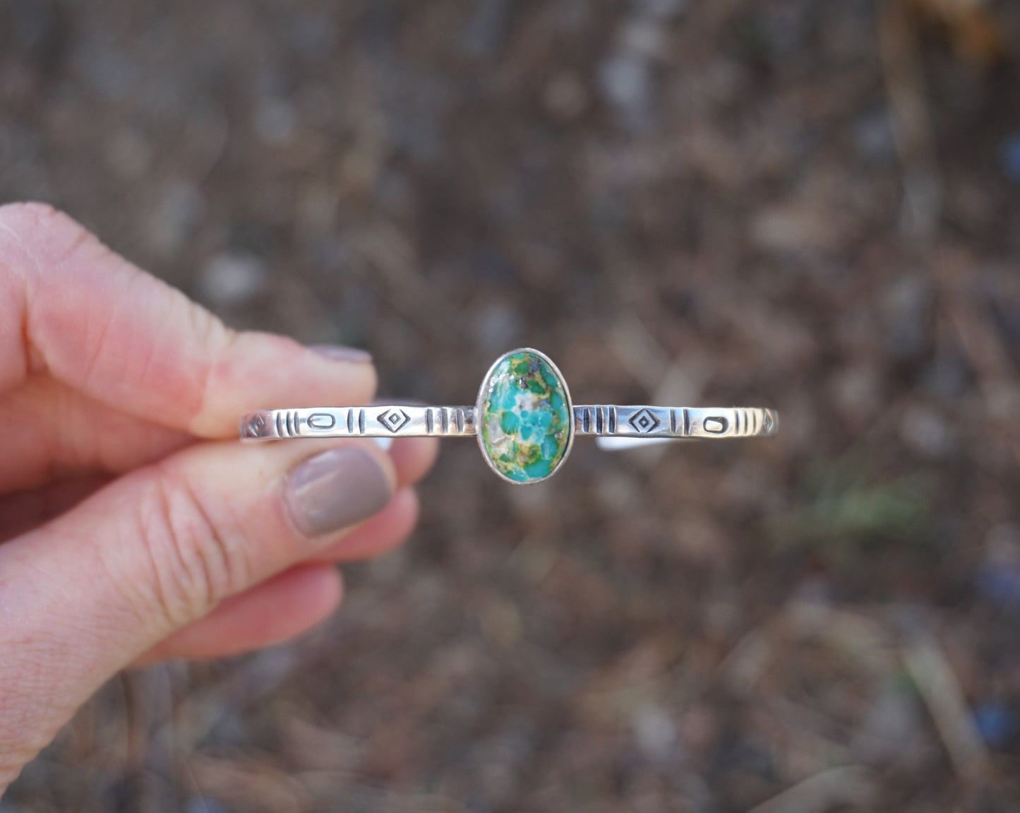 Stamped Cuff (Sonoran Gold)