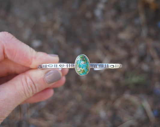 Stamped Cuff (Sonoran Gold)