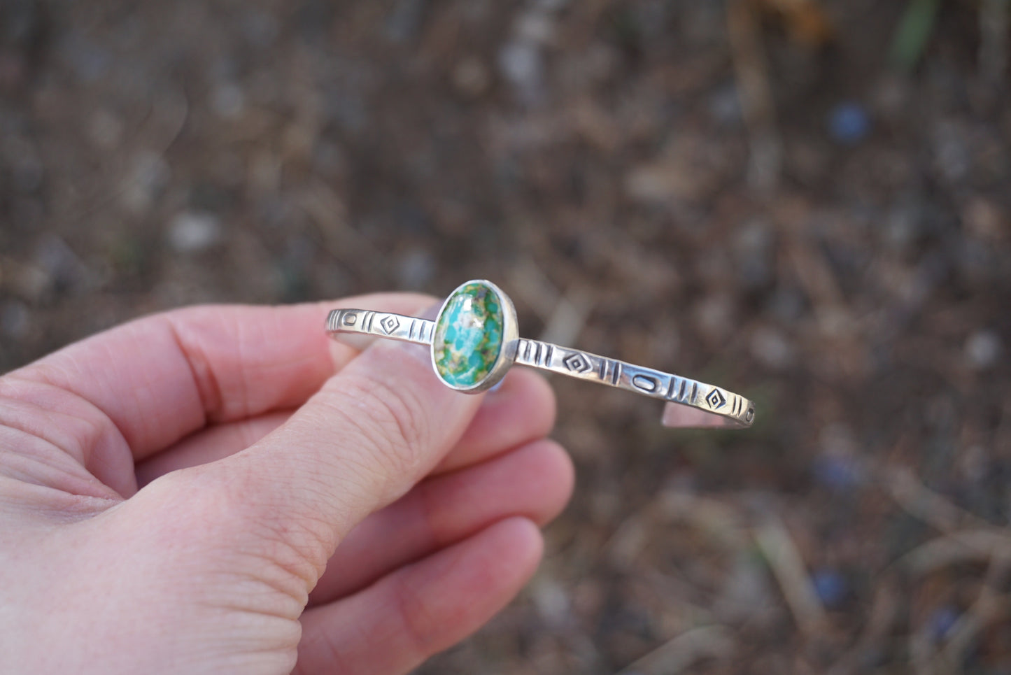 Stamped Cuff (Sonoran Gold)