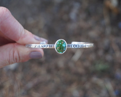 Stamped Cuff (Sonoran Gold)