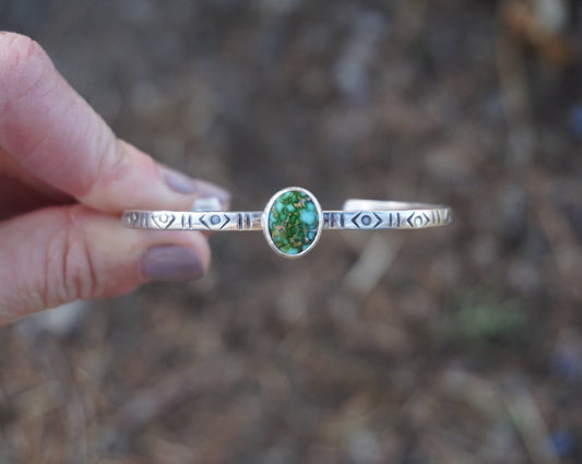 Stamped Cuff (Sonoran Gold)