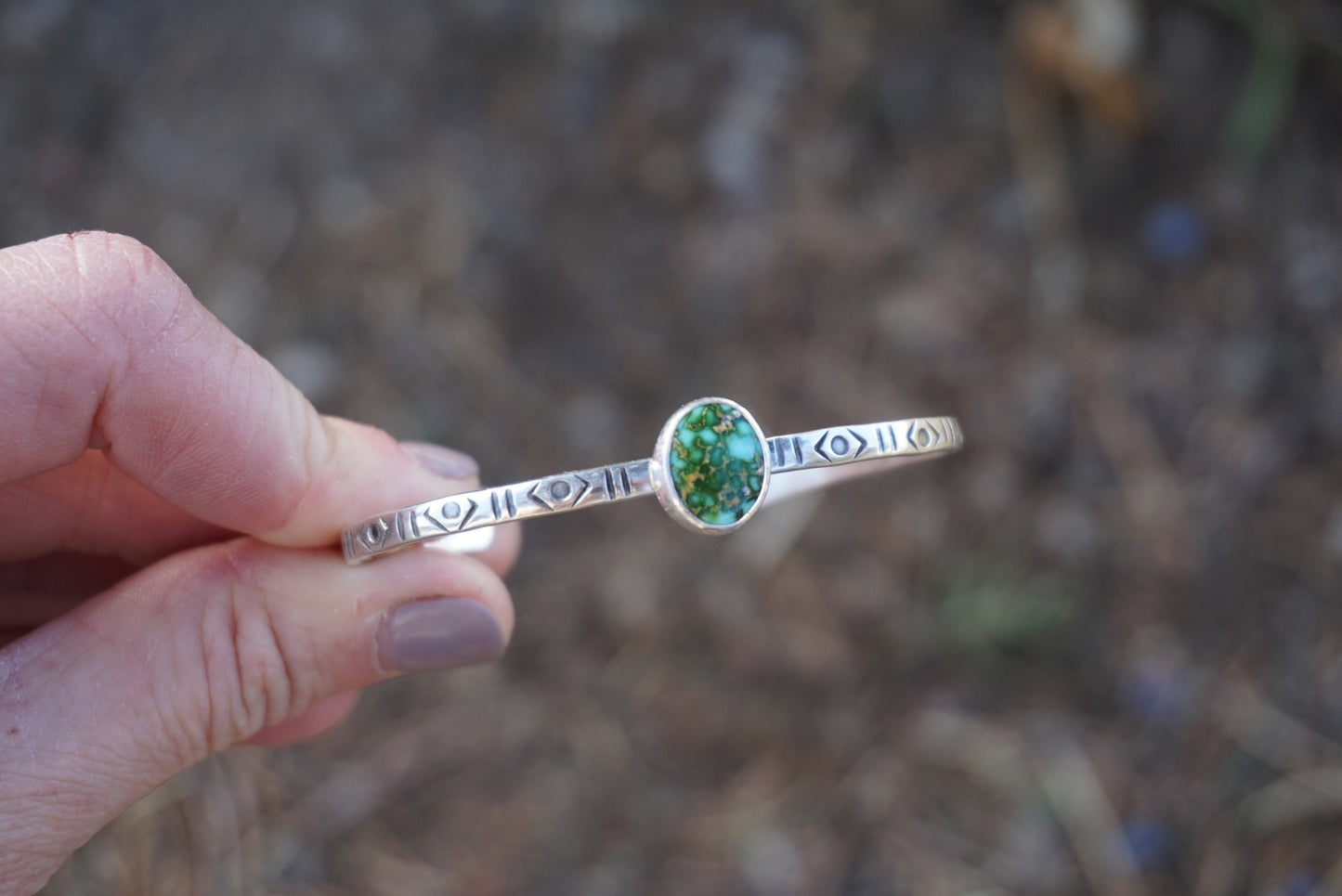 Stamped Cuff (Sonoran Gold)