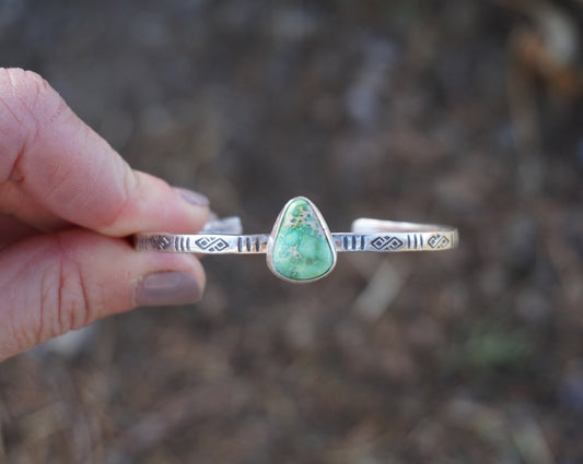 Stamped Cuff (Sonoran Gold)