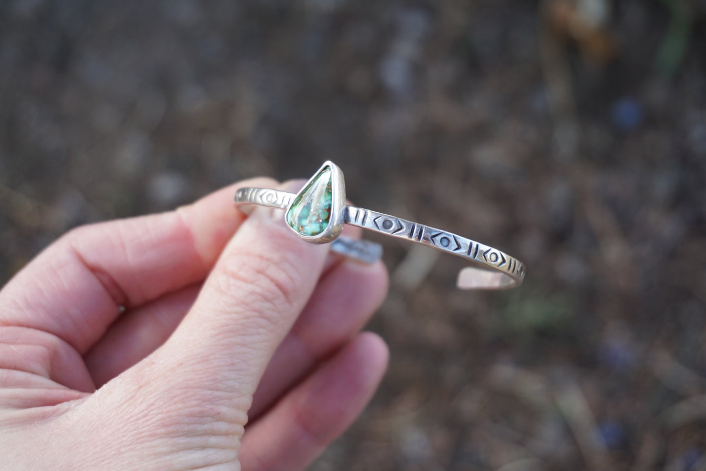 Stamped Cuff (Sonoran Gold)