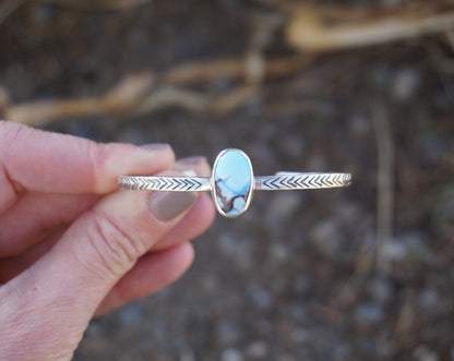 Stamped Cuff (Golden Hill)