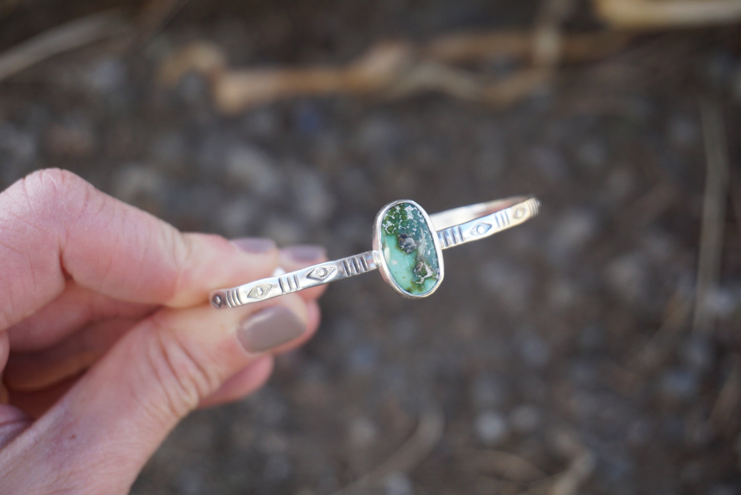 Stamped Cuff (Sonoran Gold)
