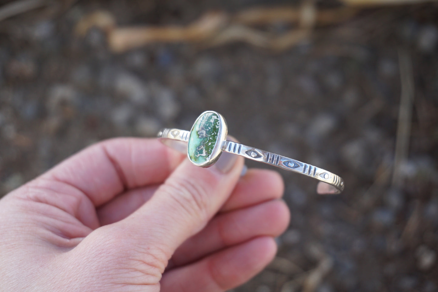 Stamped Cuff (Sonoran Gold)