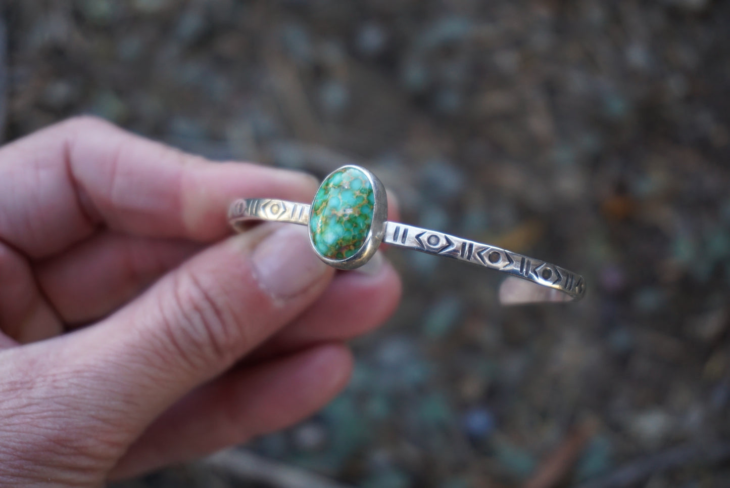 Stamped Cuff (Sonoran Gold)