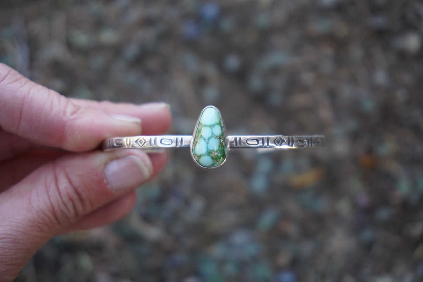 Stamped Cuff (Sonoran Gold)