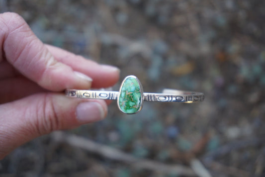 Stamped Cuff (Sonoran Gold)