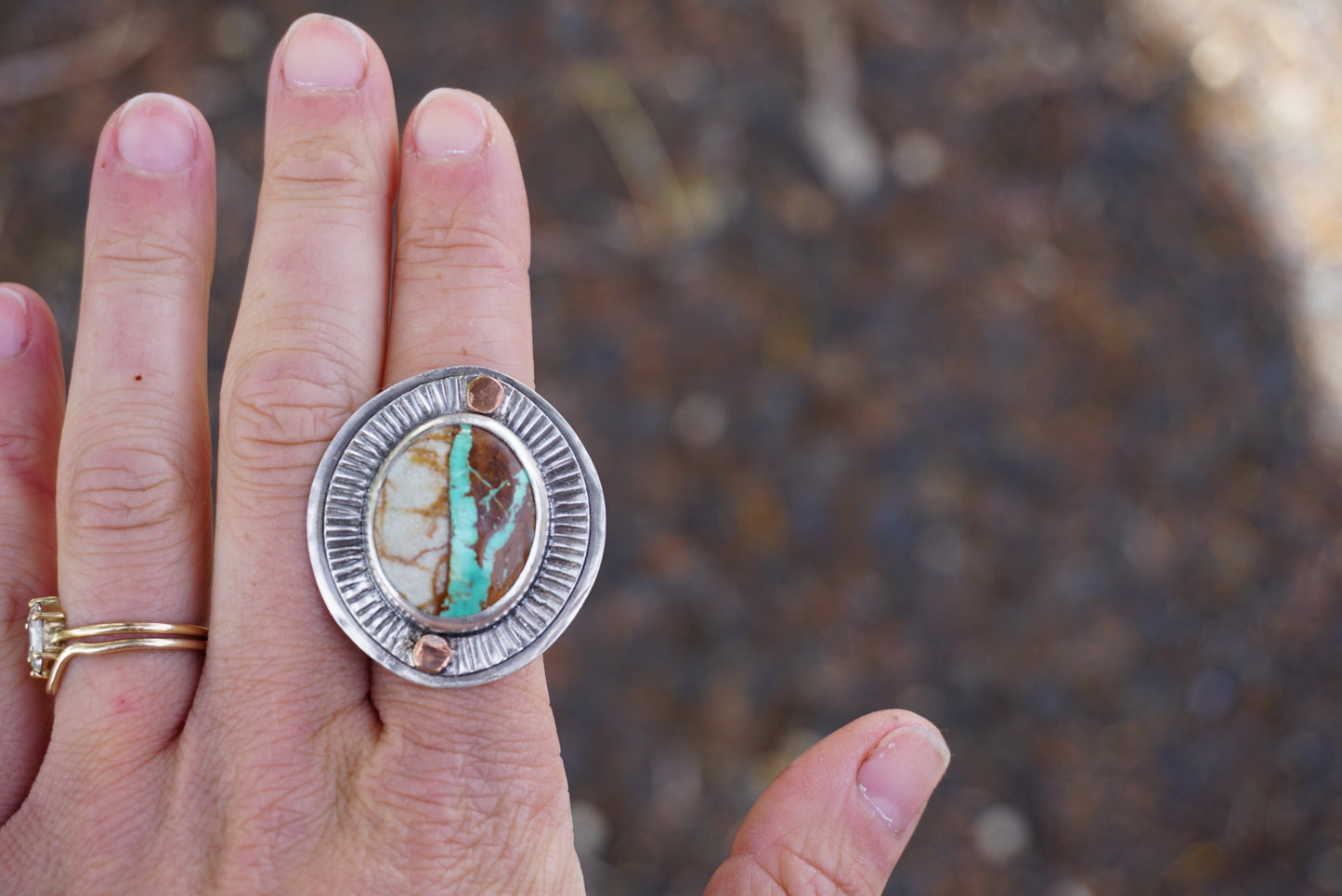 Sundial Ring (size 7)