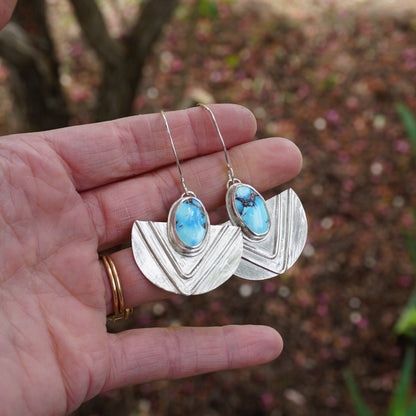 Chevron Danglers (Golden Hill)