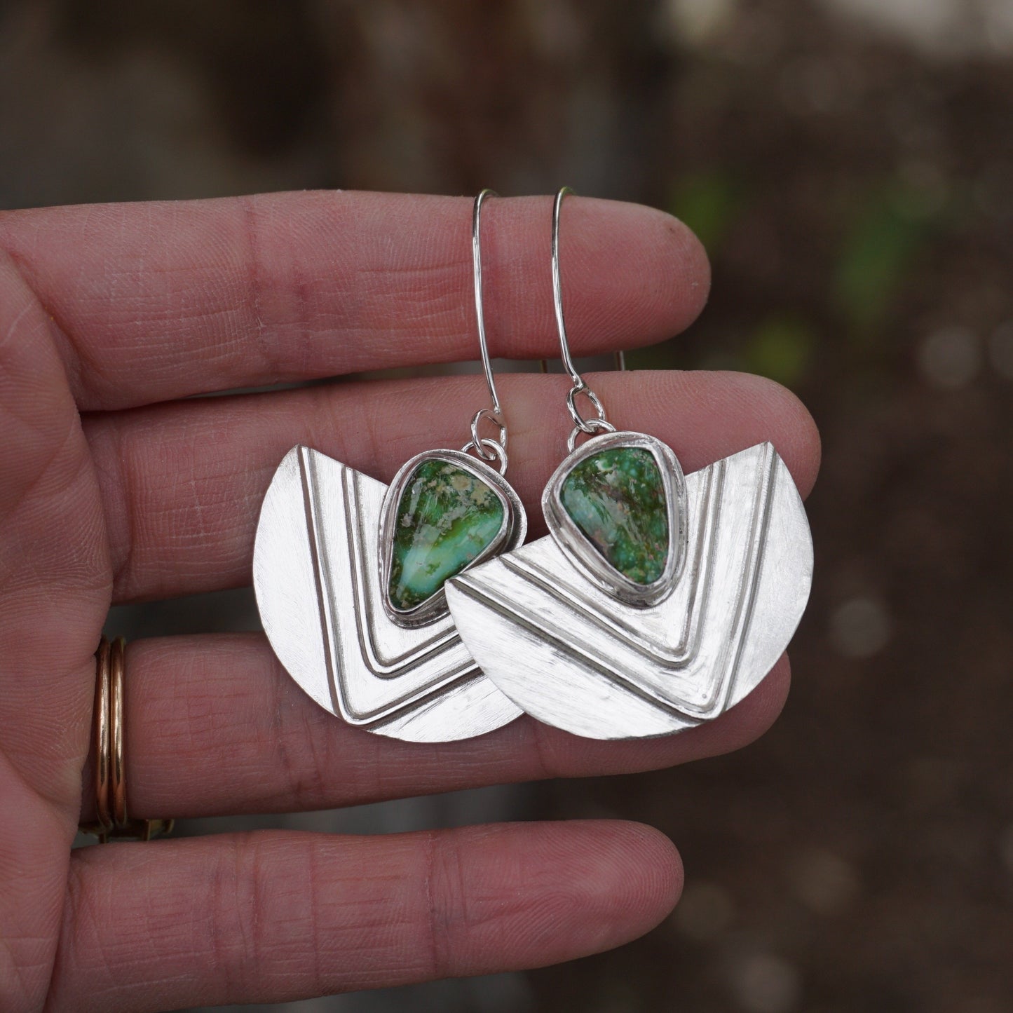 Chevron Danglers (Sonoran Gold)