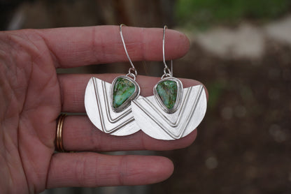 Chevron Danglers (Sonoran Gold)