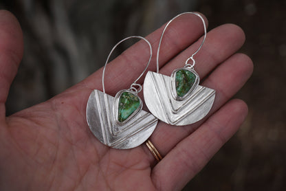 Chevron Danglers (Sonoran Gold)