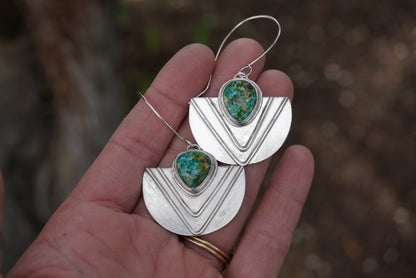 Chevron Danglers (Sonoran Gold)