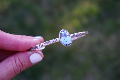 Stamped Cuff Bracelet (Golden Hill)