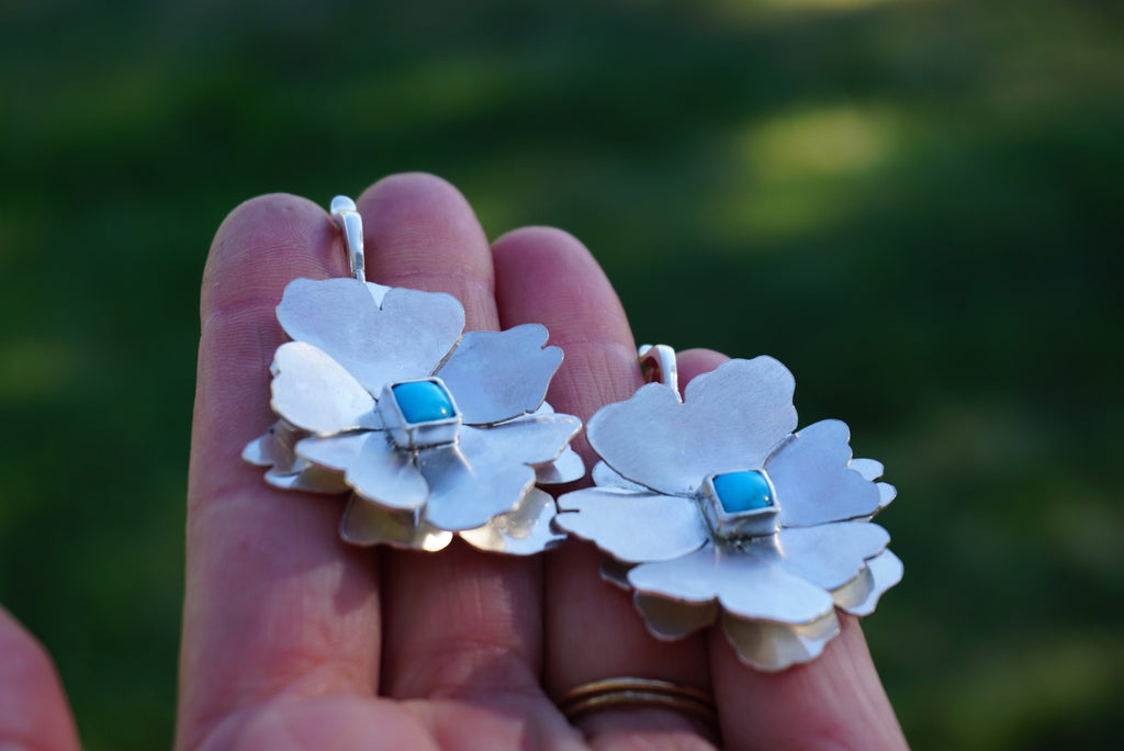 Petal Earrings (Sonoran Rose)