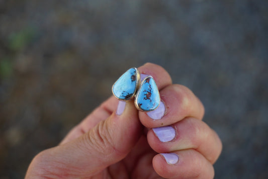 Stud Earrings (Golden Hill)
