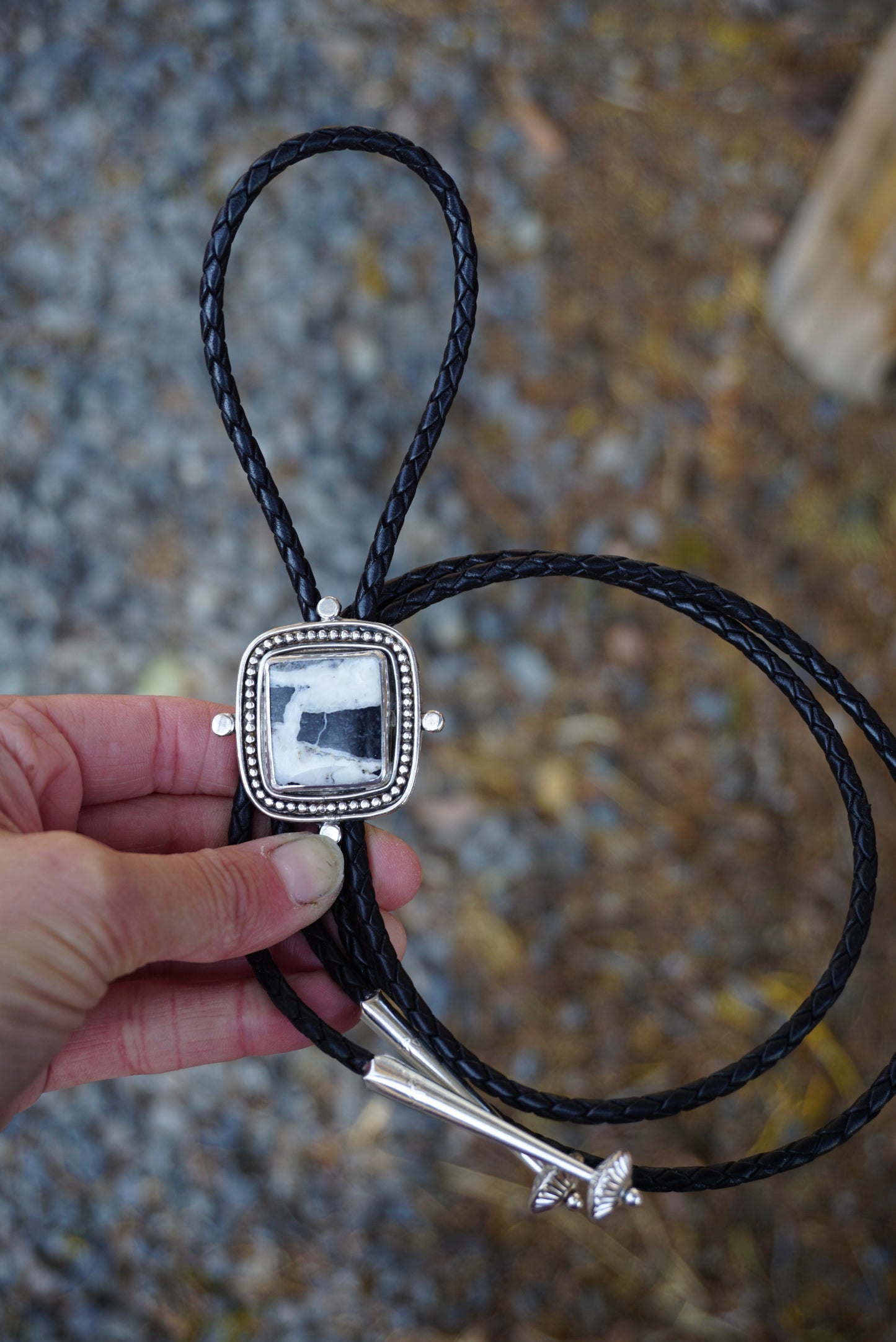 Bolo Tie (White Buffalo)
