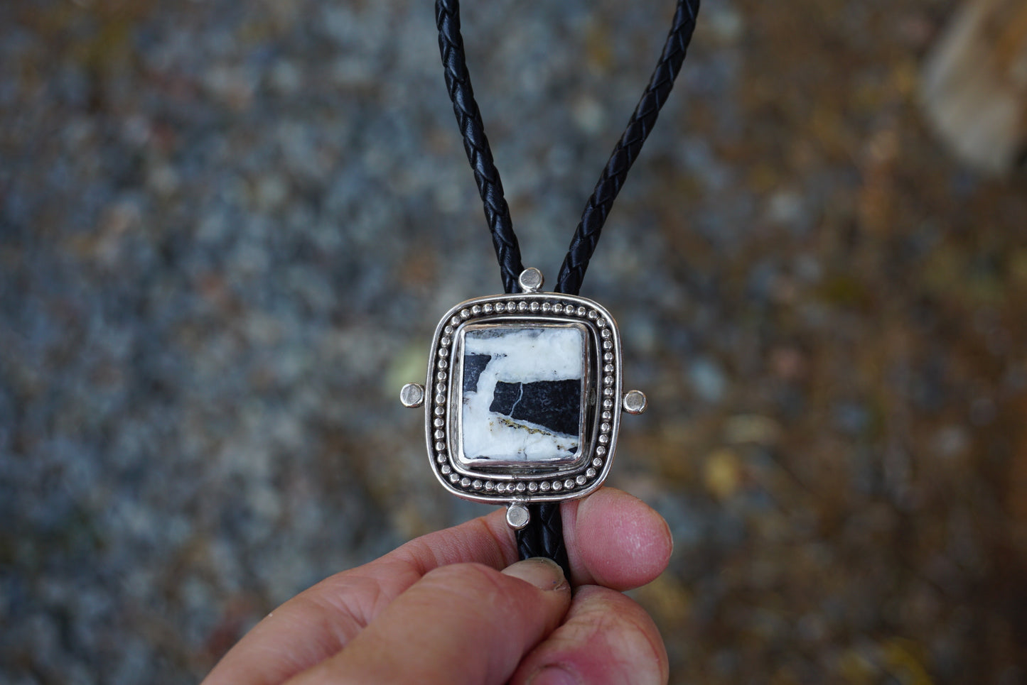 Bolo Tie (White Buffalo)